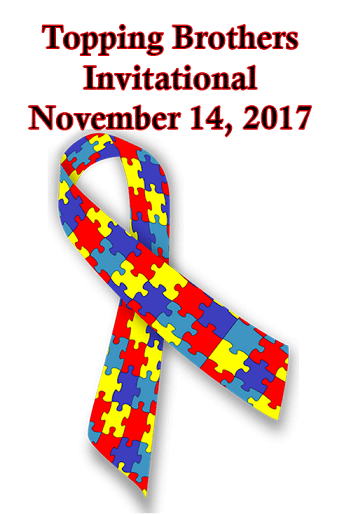Autism Awareness – November 4, 2017 – Topping Brothers Golf Invitational
