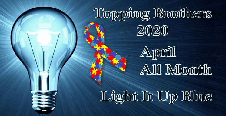 April Is World Autism Month – Topping Brothers Golf Tournament Coming