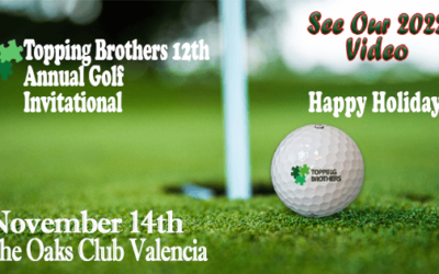 12th Annual  Topping Brothers Golf Tournament | New Video – Happy Holidays